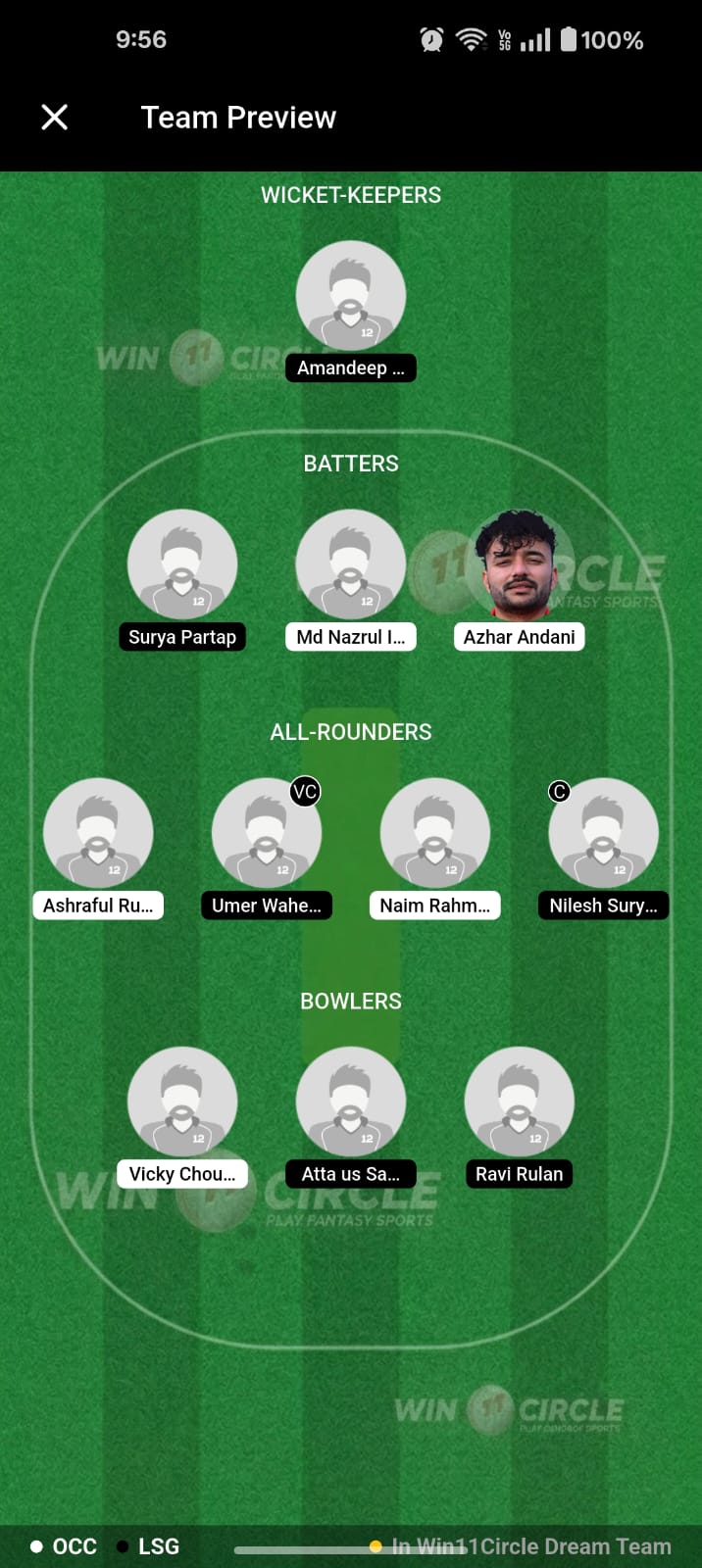 Win11Circle analysis